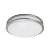 Project Source Round Flush Mount Ceiling Light - LED - 14-in - Metal/Acrylic - Brushed Nickel 2 Project Source Round Flush Mount Ceiling Light - LED - 14-in - Metal/Acrylic - Brushed Nickel -STYLE SELECTIONS Online Shop 03245019 L