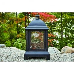 Style Selections Steel Outdoor Fireplace - 24 x 44-in - Black 8 Style Selections Steel Outdoor Fireplace - 24 x 44-in - Black -STYLE SELECTIONS Online Shop 11875023c L