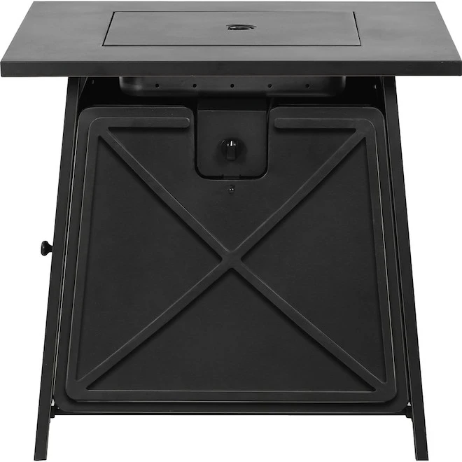 Bali Outdoor Fire Pit - Black - Steel - 50,000-BTU - 24 51/64-in H x 28-in W x 28-in D 3 Bali Outdoor Fire Pit - Black - Steel - 50,000-BTU - 24 51/64-in H x 28-in W x 28-in D