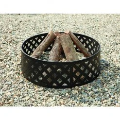 Style Selections Lattice Fire Ring - 30-in -STYLE SELECTIONS Online Shop 11875030c L