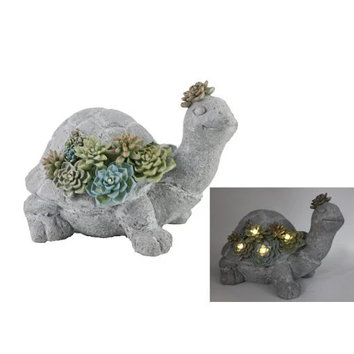 Style Selections 7.09-in Grey Turtle Figurine -STYLE SELECTIONS Online Shop 18835040 L