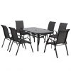 Styles Selections Patio Dining Set Florence - Grey - 6 Places -STYLE SELECTIONS Online Shop 20235057 L