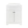 Style Selections Ellenbee Bathroom Vanity with Top White 24-in 2 Style Selections Ellenbee Bathroom Vanity with Top White 24-in -STYLE SELECTIONS Online Shop 31915077 L