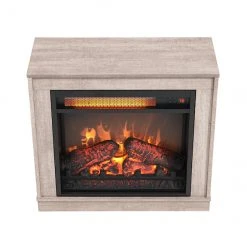 Style Selections Infrared Electric Fireplace with Barnwood Finish - 1500 W - 1000 sq. ft. - 23-in 8 Style Selections Infrared Electric Fireplace with Barnwood Finish - 1500 W - 1000 sq. ft. - 23-in -STYLE SELECTIONS Online Shop 32255008c L