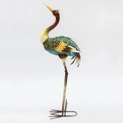Infinity Heron Decoration - Metal