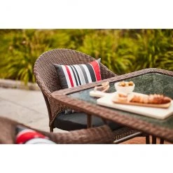 Style Selections Spruce Hills Brown Wicker Stackable Patio Chair -STYLE SELECTIONS Online Shop 41355012c L