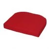 Style Selections Outdoor Seat Cushion - 20.5-in x 18.5 po x 2.75 po - Polyester - Red -STYLE SELECTIONS Online Shop 41535544 L