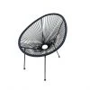 Style Selections 26.7-in x 28.7-in x 33.4-in Black Outdoor Stacking Chair -STYLE SELECTIONS Online Shop 44315015 L