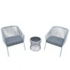 Style Selections 3-Piece Metal Frame Patio Conversation Set with Grey Cushions 1 Style Selections 3-Piece Metal Frame Patio Conversation Set with Grey Cushions -STYLE SELECTIONS Online Shop 44315019 L