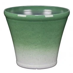 Style Selections Resin Planter - 17" - Green