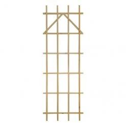 Style Selections 24-in x 72-in Brown Ladder Trellis
