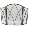 Style Selections 47.87-in Black Steel Gothic Arch 3-Panel Fireplace Screen 2 Style Selections 47.87-in Black Steel Gothic Arch 3-Panel Fireplace Screen -STYLE SELECTIONS Online Shop 46715009 L