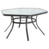Style Selections Hexagon Dinner Table with Glass Table Top - 56.1 X 27.56" 1 Style Selections Hexagon Dinner Table with Glass Table Top - 56.1 X 27.56" -STYLE SELECTIONS Online Shop 48655049 L