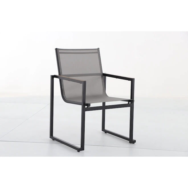 Style Selections Paxton Grey Stackable Patio Chair 3 Style Selections Paxton Grey Stackable Patio Chair