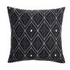 Style Selections Outdoor Cushion - 16-in x 16-in - Polyester - White/Black 2 Style Selections Outdoor Cushion - 16-in x 16-in - Polyester - White/Black -STYLE SELECTIONS Online Shop 49235101 L