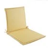 Style Selections 1-Piece Bistro Yellow Patio Furniture Cushion