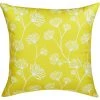 Style Selections 16-in x 16-in Yellow Floral Polyester Cushion -STYLE SELECTIONS Online Shop 49235142 L